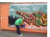 Finished graffiti art - Click to view full size.